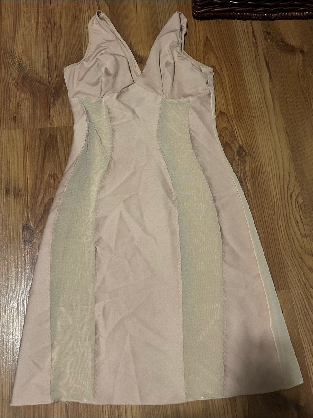 Strapless Pale Blush Panel Under Dress Slip 👗